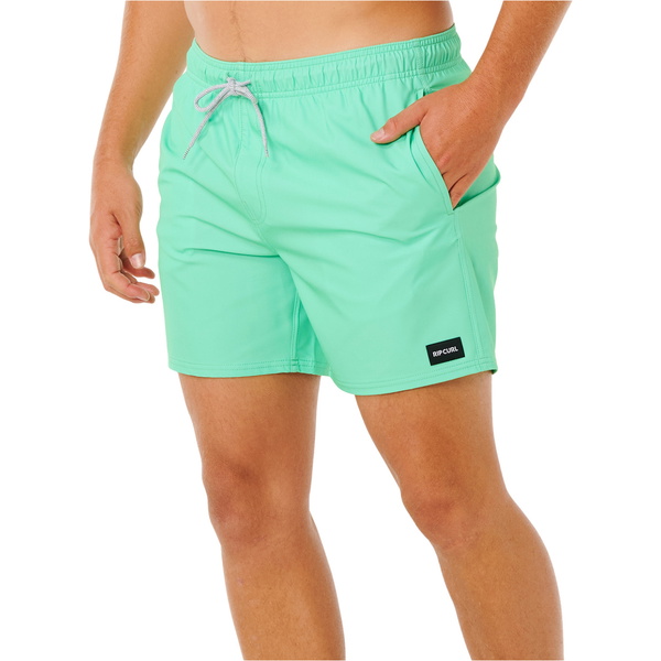 2026 Rip Curl Mens Offset Daily Volley Boardshorts 0F9MBO - Green Sd